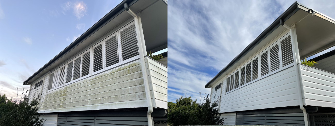 Mould Removed from side of house Brisbane