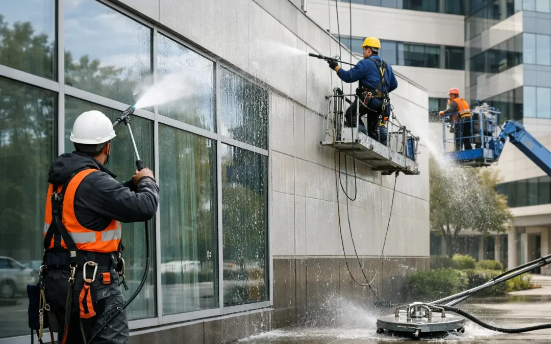 Commercial Building Exterior Cleaning Done Right
