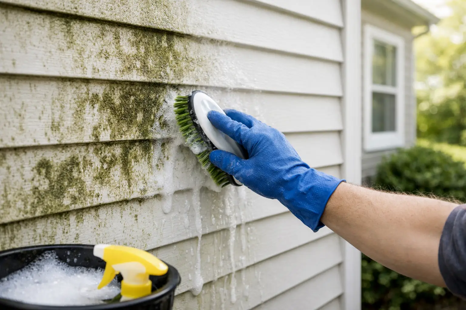 How to Remove Mould From House Exterior