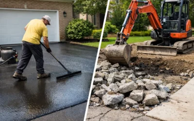 Driveway Sealing vs Replacement Costs