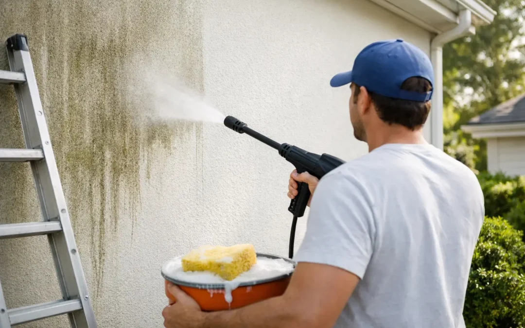 How To Clean Exterior Walls Safely