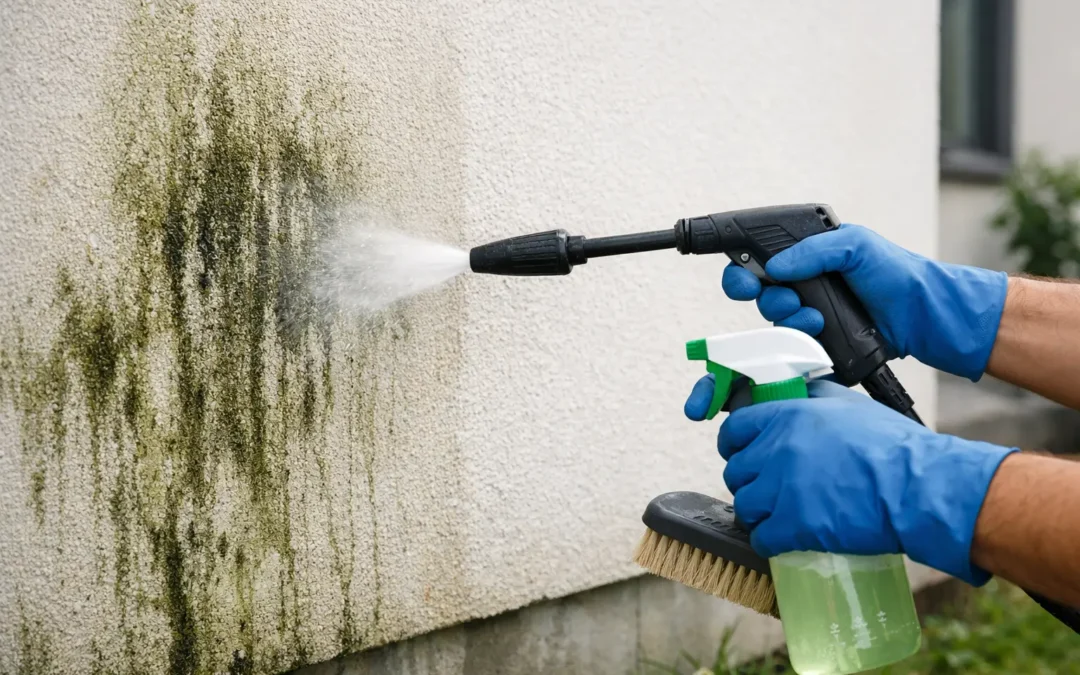 How To Clean Mould Off Render Safely