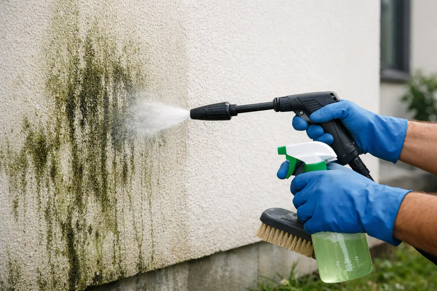 How to Clean Mould Off Render Safely