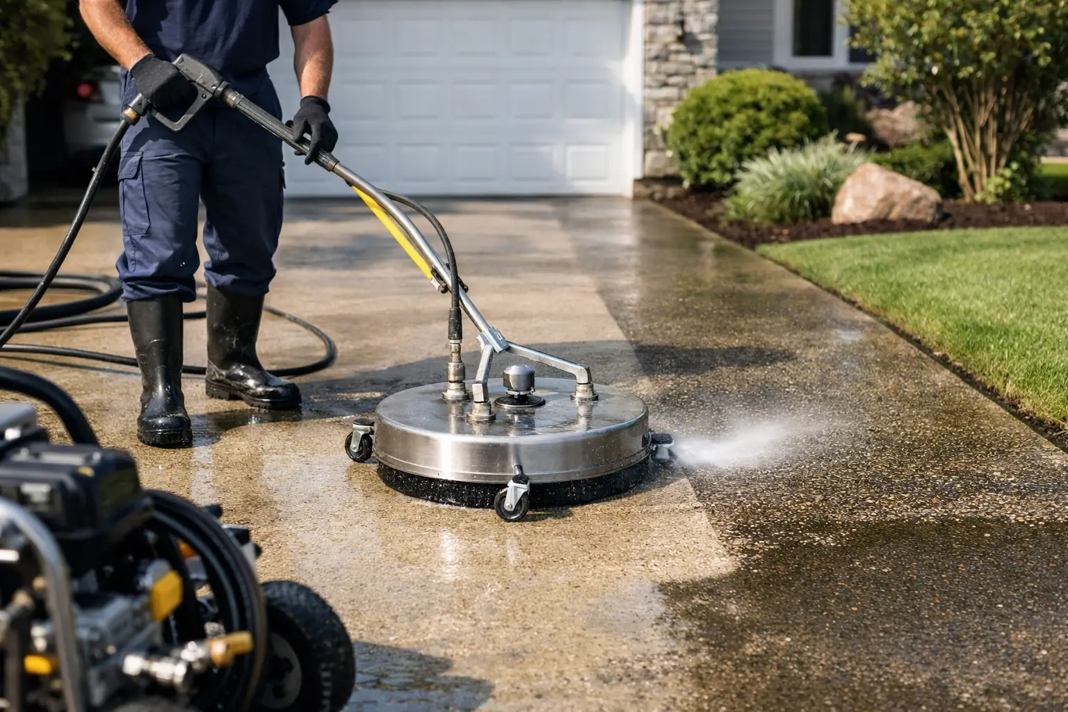 Driveway Pressure Cleaning Done Properly