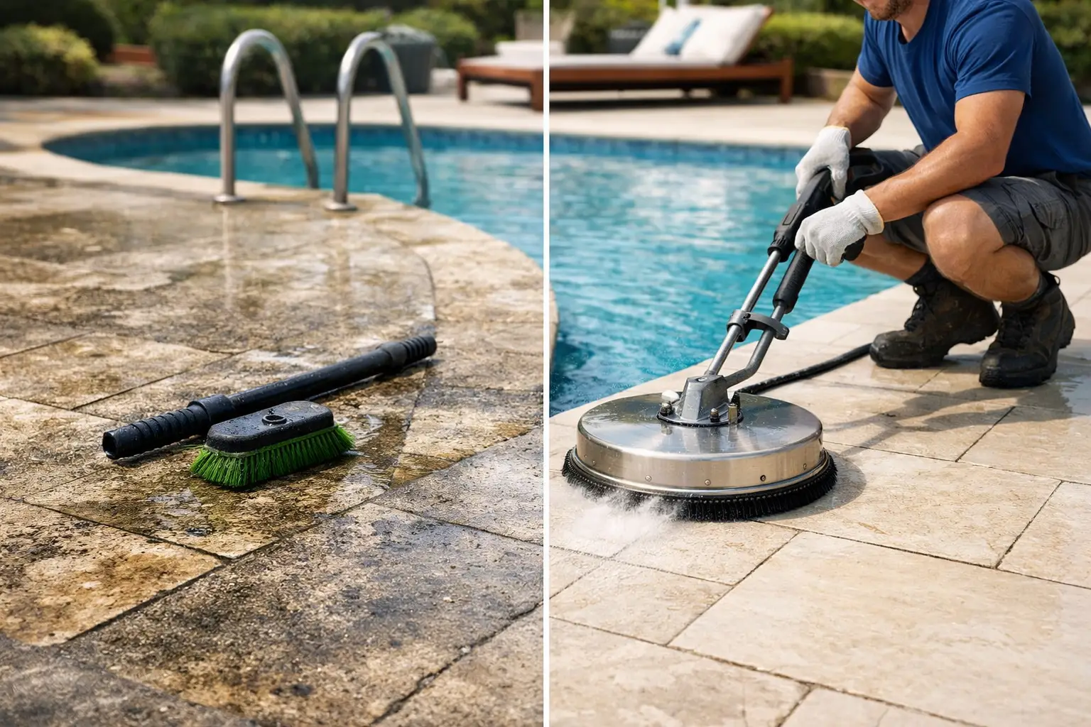 How to Restore Dirty Pool Surrounds Properly