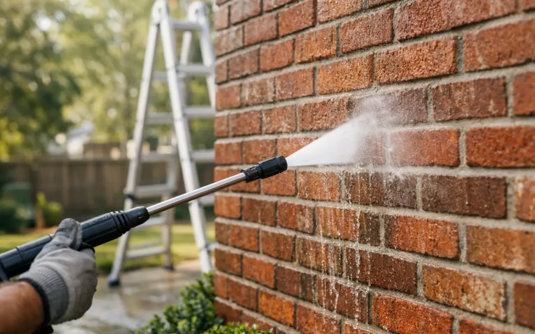 How To Wash Exterior Brickwork Safely