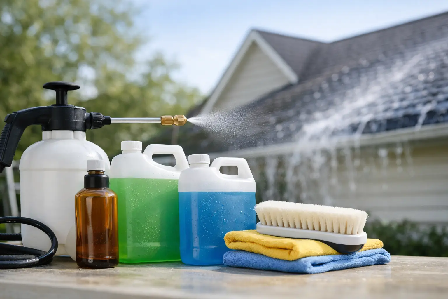 Soft Wash Chemicals Explained Clearly