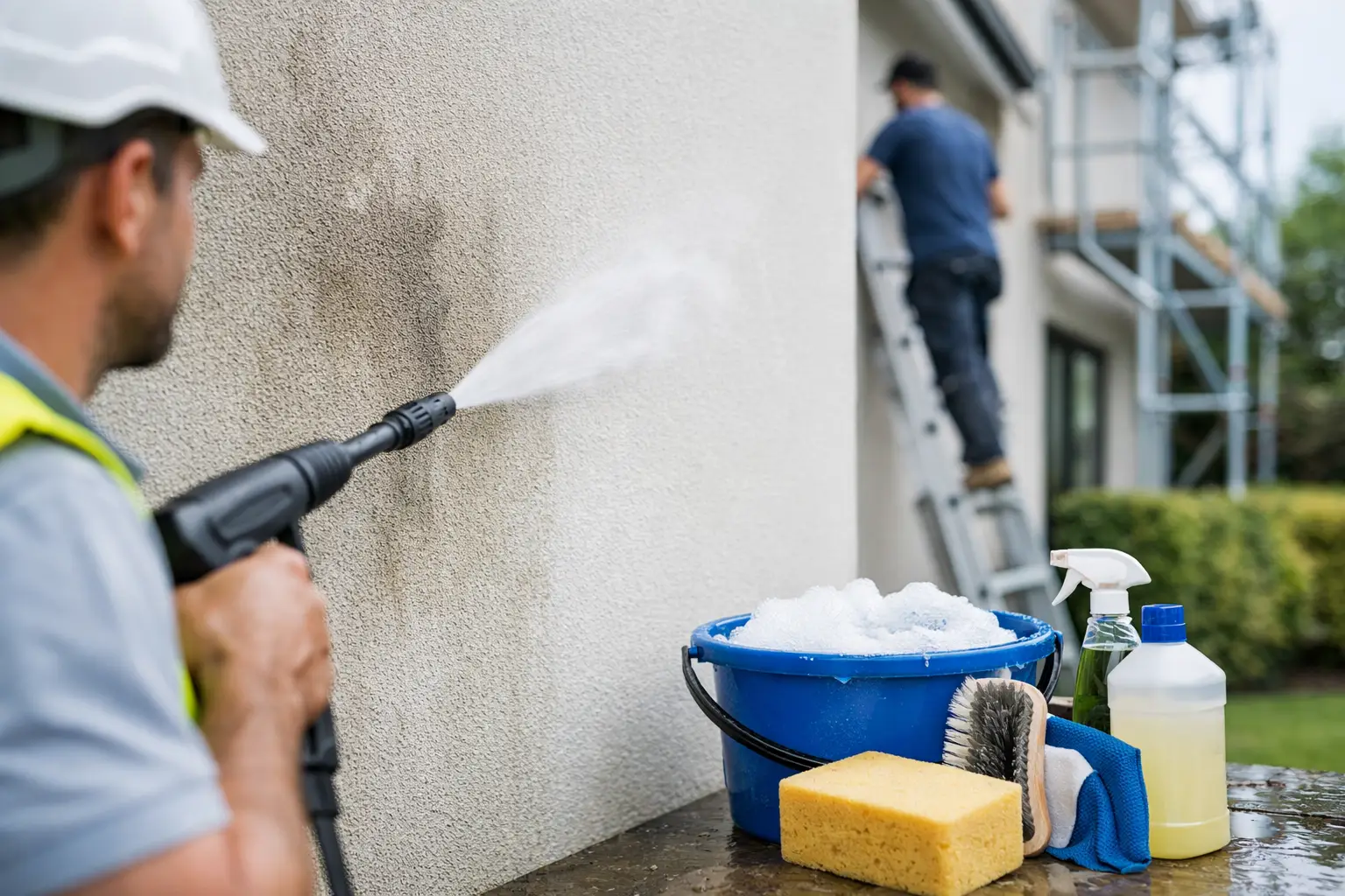 7 Best Ways to Clean Render Properly 7 Best Ways to Clean Render Properly