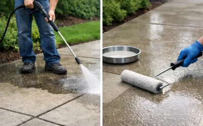 Concrete Cleaning vs Sealing: Which Comes First?