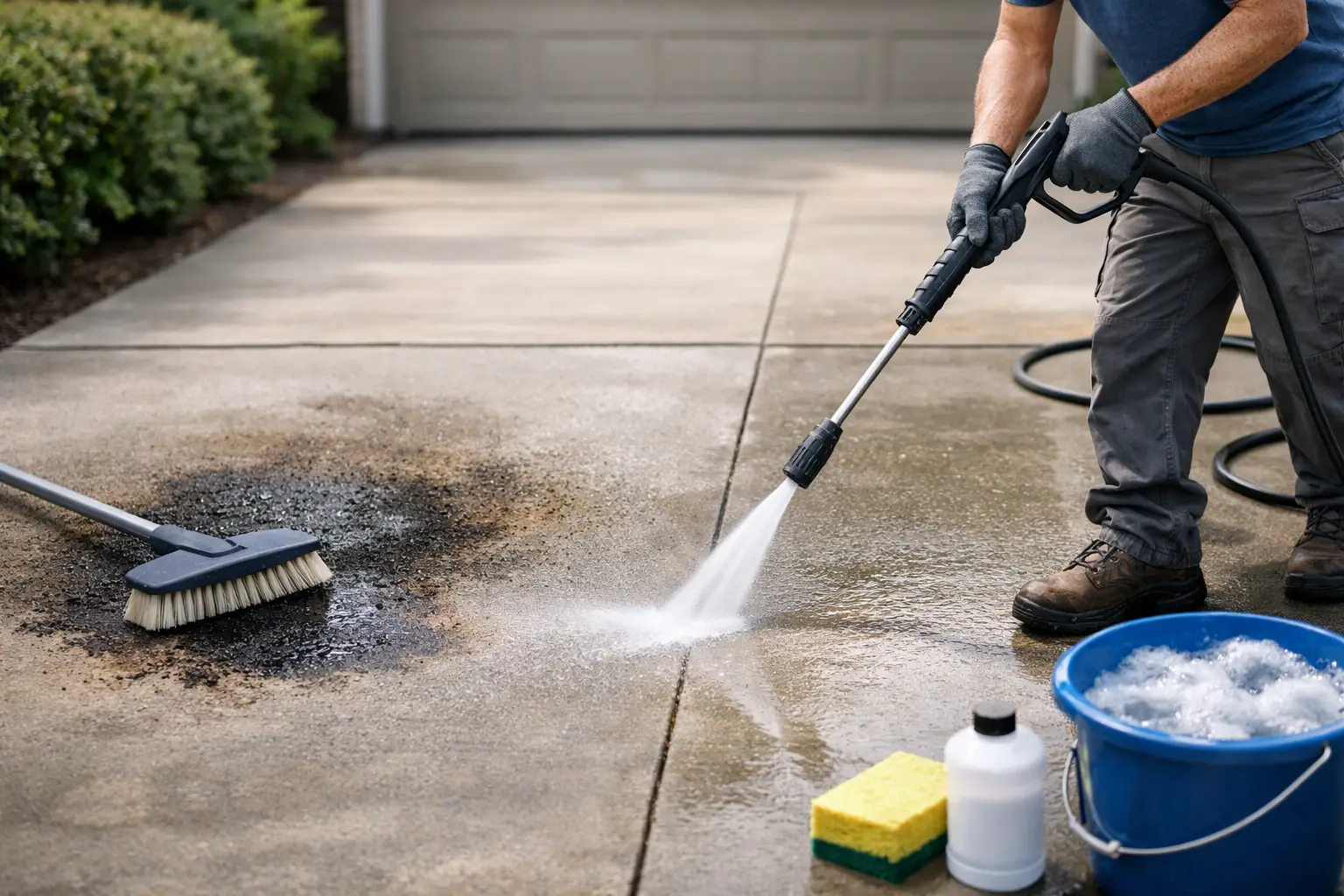 Driveway Stain Removal Guide for Real Results Driveway Stain Removal Guide for Real Results
