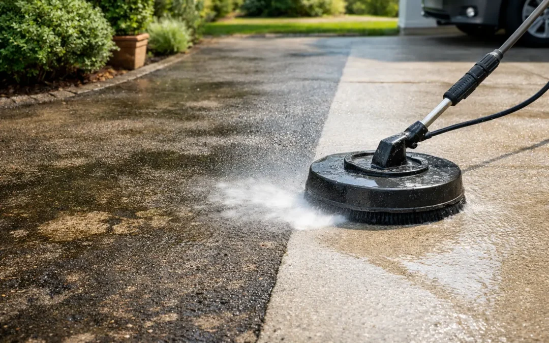 How To Clean A Dirty Driveway Without Damage