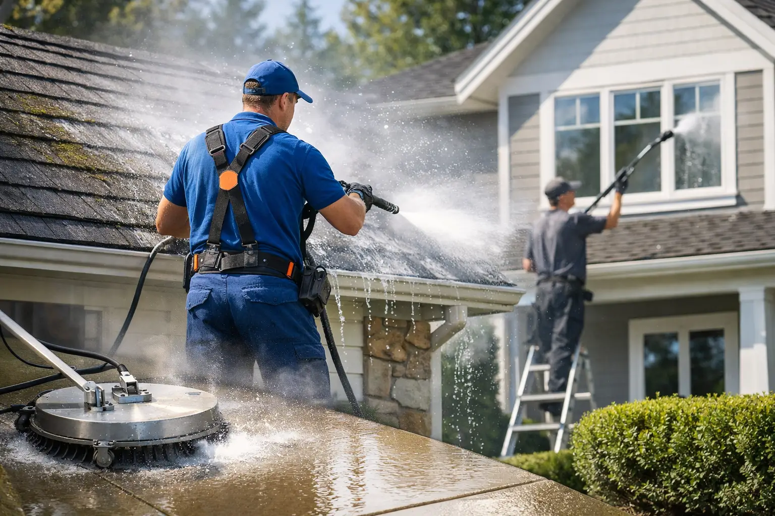 Residential Exterior Cleaning Services That Protect