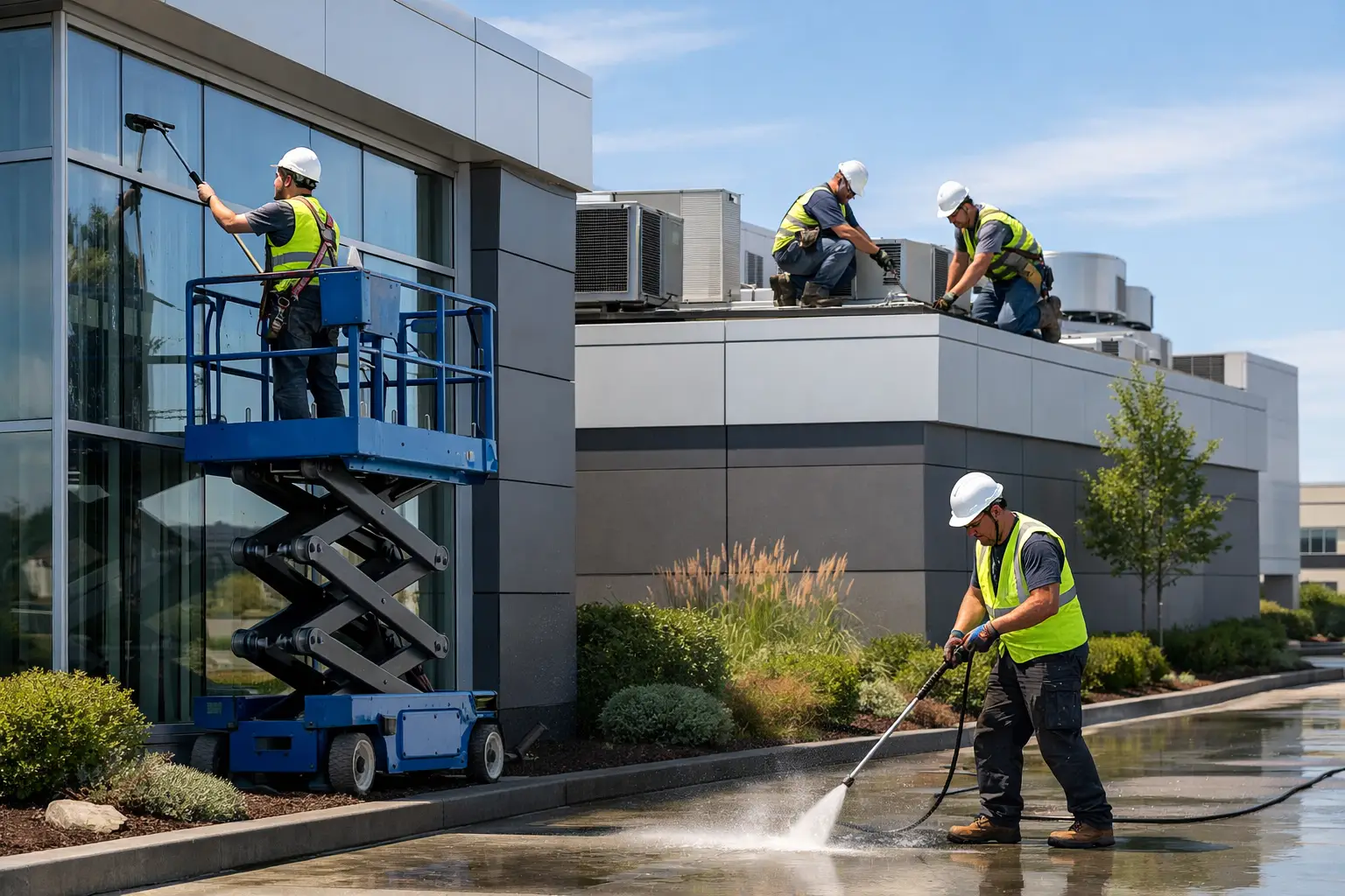 A Guide to Commercial Exterior Maintenance