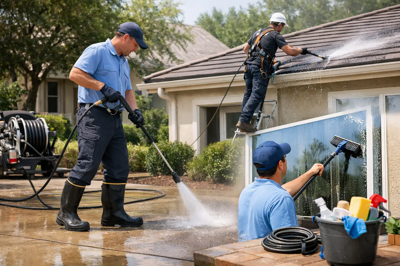 Annual Exterior Cleaning Maintenance Plan