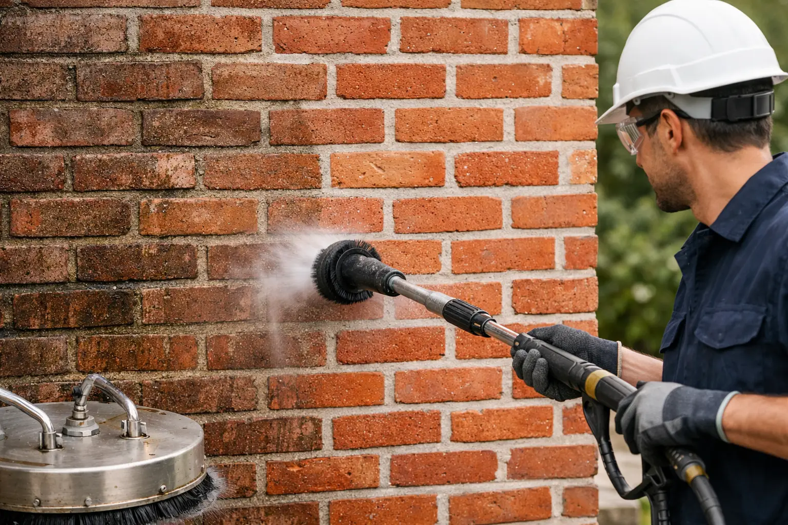 Brick Wall Cleaning Methods That Protect Masonry