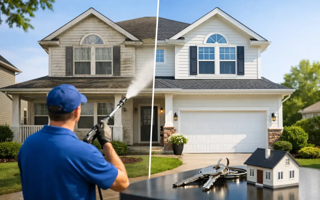 House Washing Before Sale Results That Show