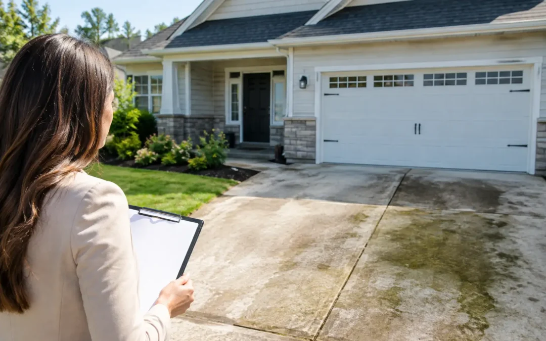 Can Dirty Driveways Lower Value? What Sellers See