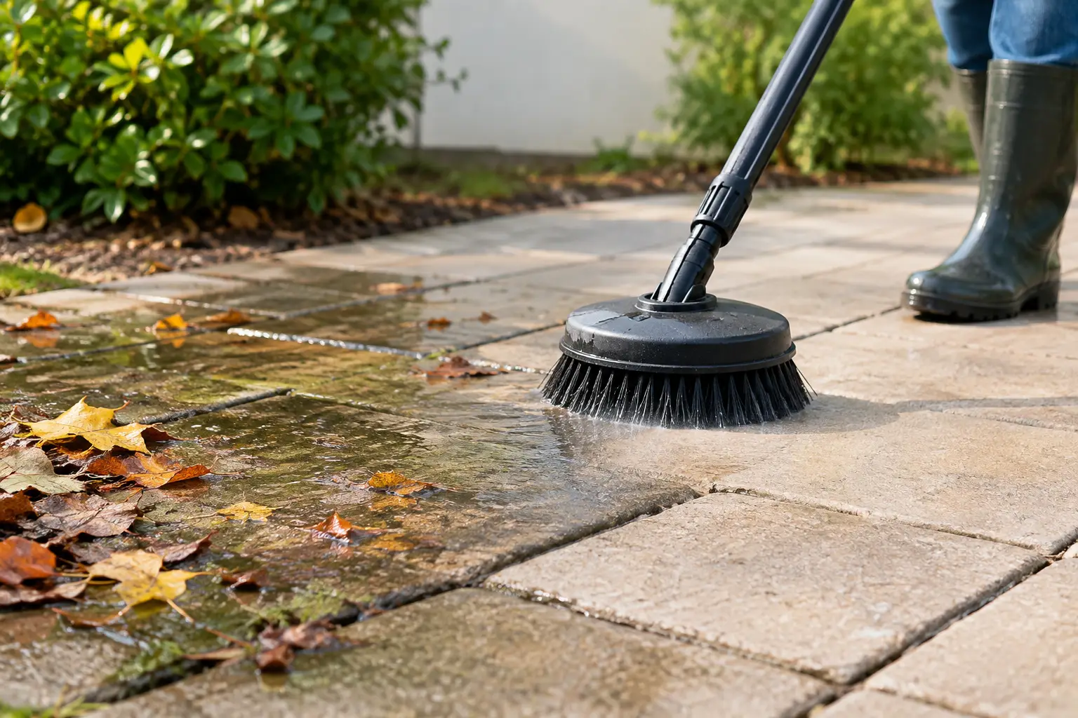 How to Remove Leaf Stains From Paving Safely How to Remove Leaf Stains From Paving Safely
