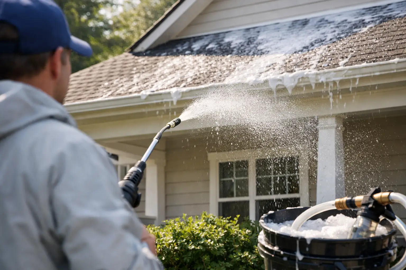 Soft Washing for Safer Exterior Surface Care Soft Washing for Safer Exterior Surface Care