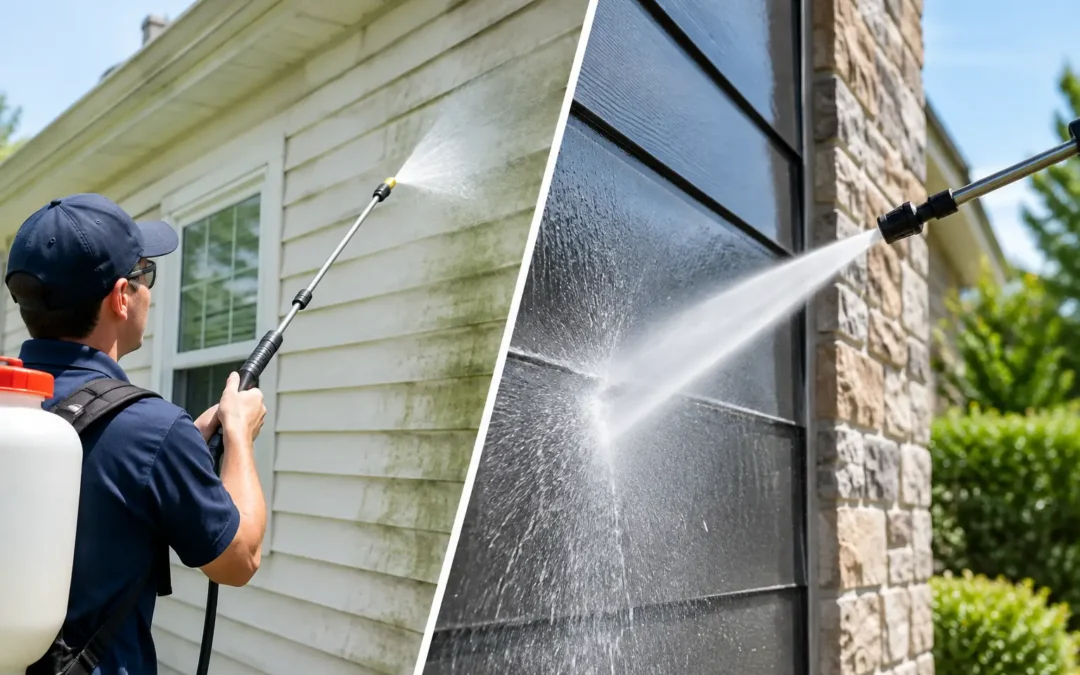 Soft Washing Versus Water Blasting – Which Is Best?