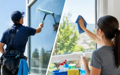 Professional Versus DIY Window Cleaning Compared